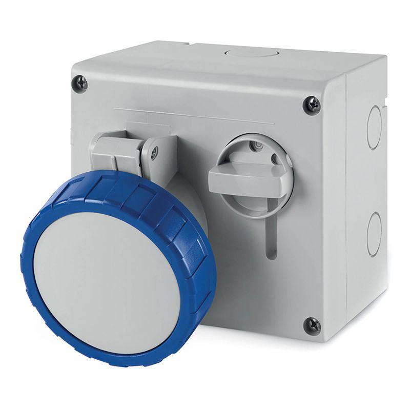 Розетка силовая 32А 230В 2P+E IP67 DKC DIS5053283