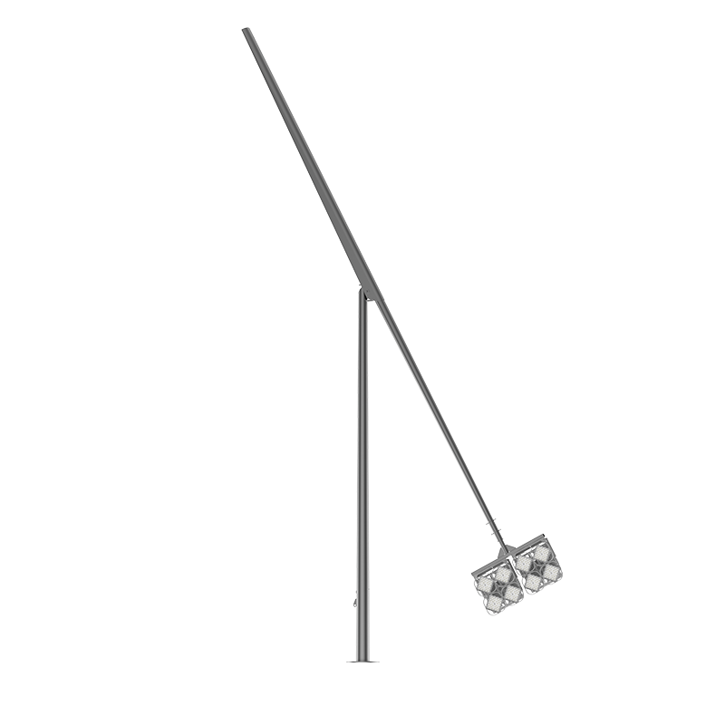 VARTON V6-PO-31-745Z-KNF02-80-70 Стальная опора наружного освещения VARTON серии Konos Fold 8м горячее цинкование серый