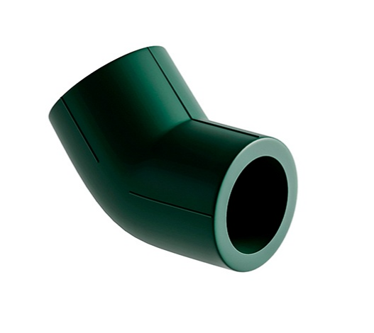 Отвод (уголок 45°) SLTFYBF232GR Отвод SLT BLOCKFIRE PP-R 45° 32 уголок