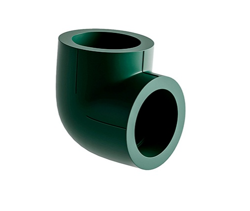 Отвод (уголок 90°) SLTFYBF140GR Отвод SLT BLOCKFIRE PP-R 90° 40 уголок