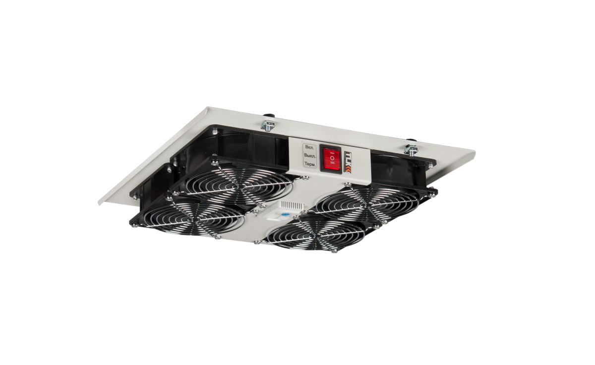 Вентиляторная полка TLK-FAN4-TERM-I-GY