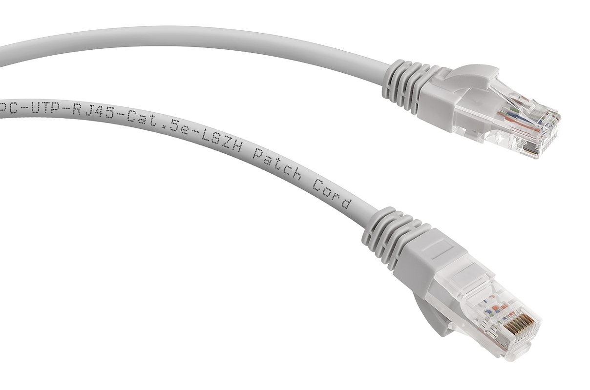 Патч-корд Cabeus PC-UTP-RJ45-Cat.5e-3m-LSZH (8866c)