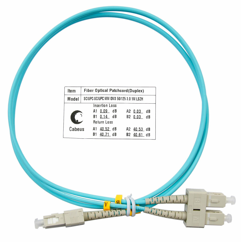 Патч-корд оптический FOP-50-SC-SC-1m (7357c)