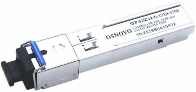 Модуль SFP оптический SFP-S1SC12-G-1310-1550-I