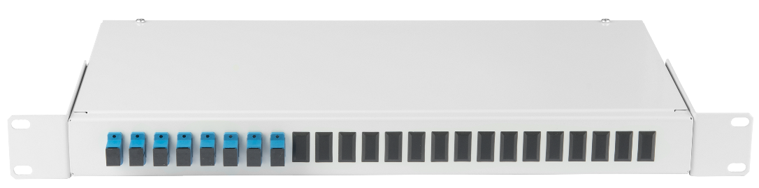 Кросс бокс оптический NMF-RP08SCUS2-WS-ES-1U-GY