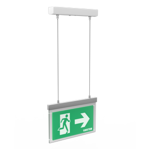 VARTON Advanced Flip V1-EM-70432-30A01-4000365 Световой указатель "ВАРТОН" Flip-подвесной серии Advanced 3W IP40 3ч