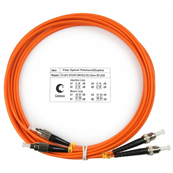 Патч-корд оптический FOP-62-FC-ST-3m (7595c)