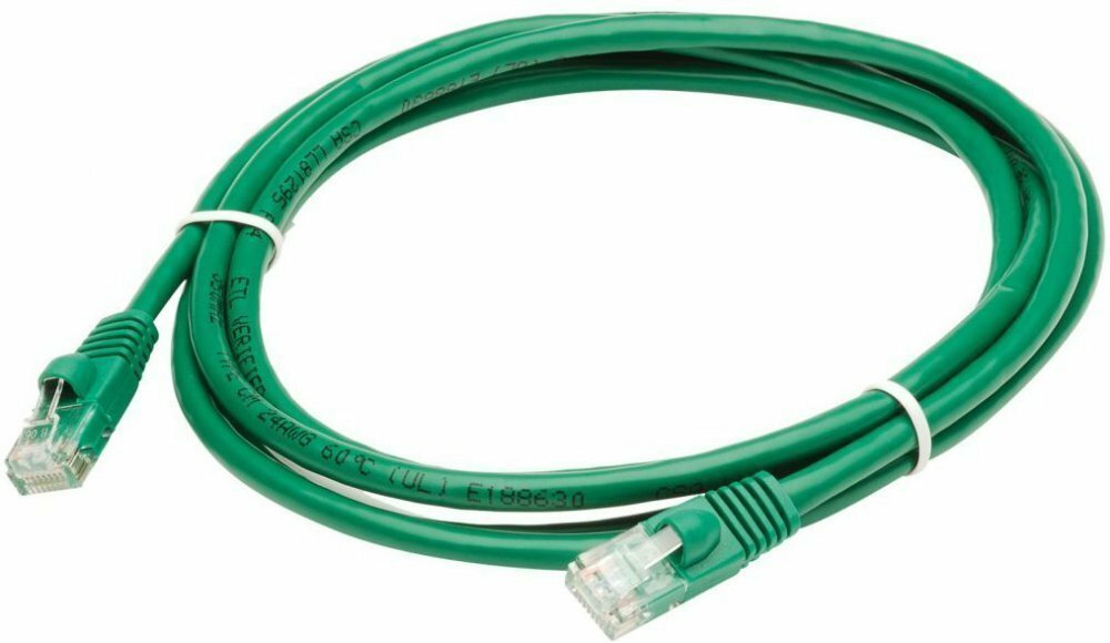 Патч-корд WT-2038A0.5 green