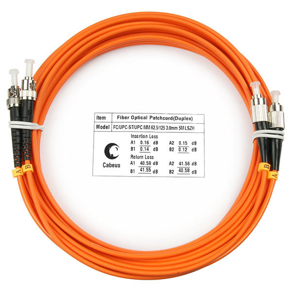 Патч-корд оптический FOP-62-FC-ST-5m (7596c)