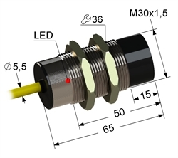 Датчик индуктивный бесконтактный PS2-30M65-15N51-K