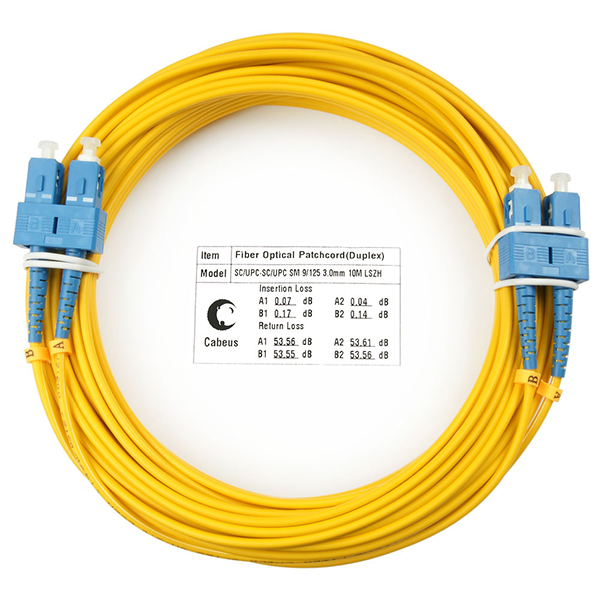 Патч-корд оптический FOP(d)-9-SC-SC-10m (7540c)