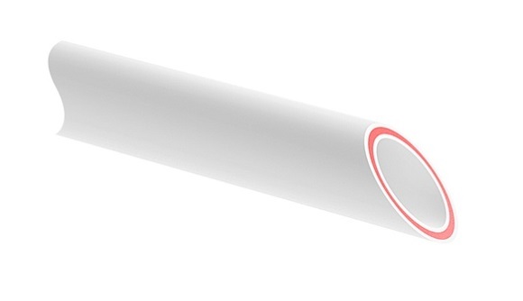 Труба для спринклерных систем АУПТ и ВПВ армированная стеколоволокном Труба SLT AQUA PP-R/PP-R-GF/PP-R D125x20,8 SDR 6 армированная стекловолокном