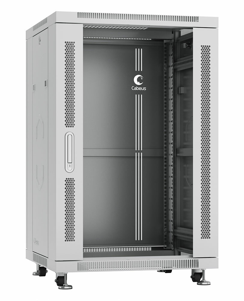 Шкаф телекоммуникационный SH-05C-18U60/60 (7043c)