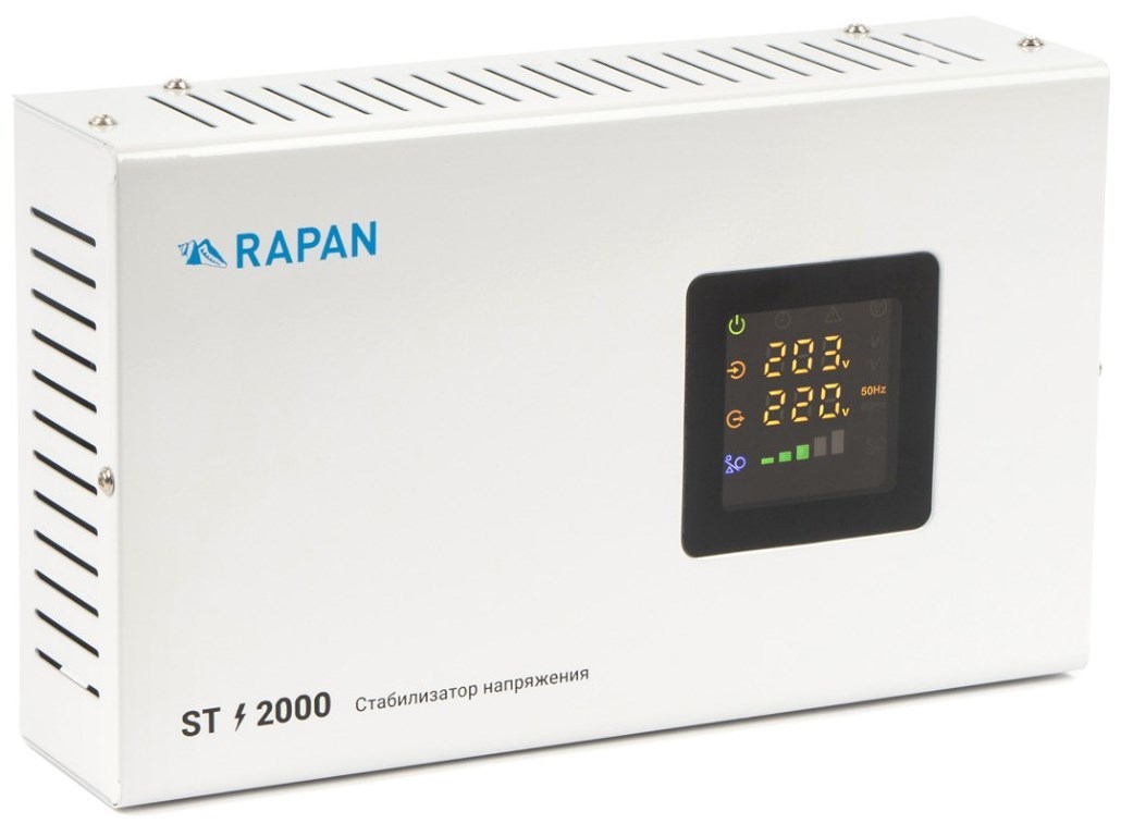 Стабилизатор напряжения RAPAN ST-2000 (8901)