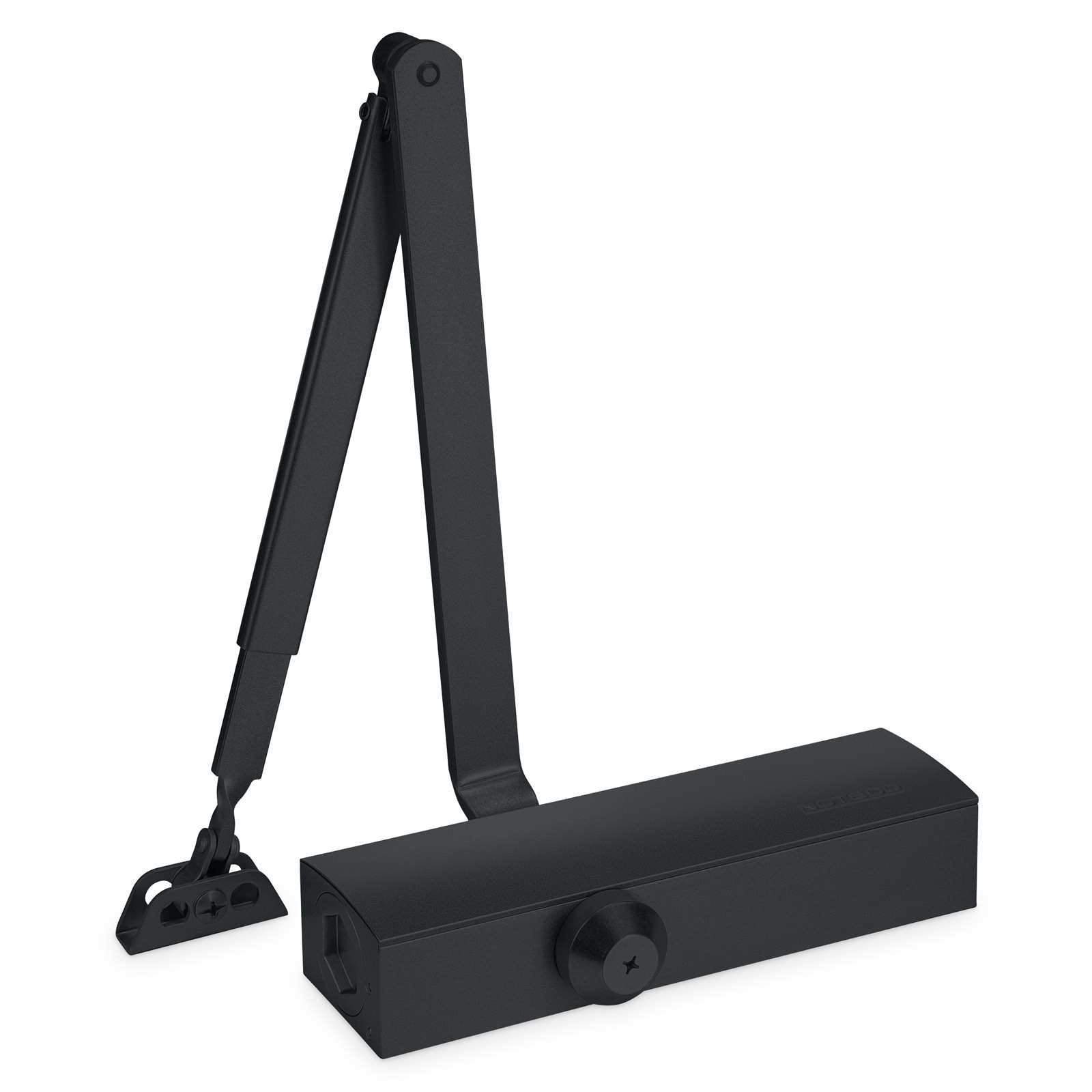Доводчик дверной DC-050-150 DA+BC (чёрный)