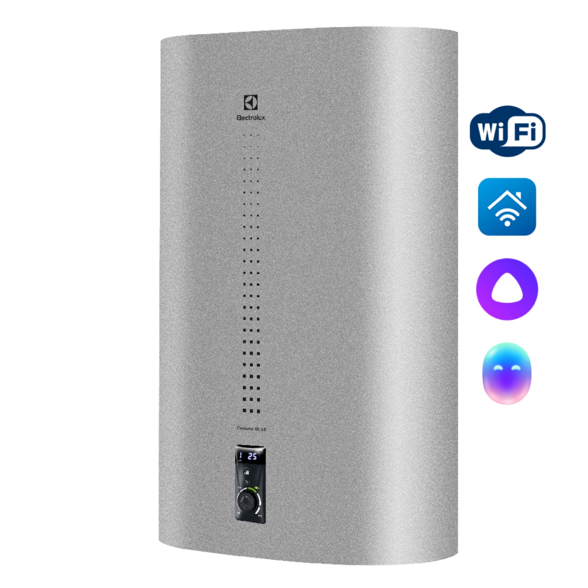 Водонагреватель (бойлер) накопительный электрический Electrolux EWH 80 Centurio IQ 3.0 Silver (НС-1449186)