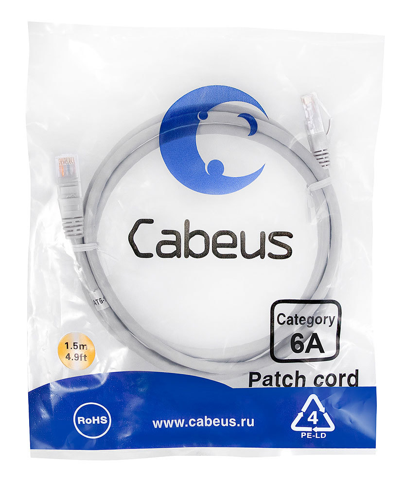 PC-UTP-RJ45-Cat.6a-1.5m-LSZH (7895c)