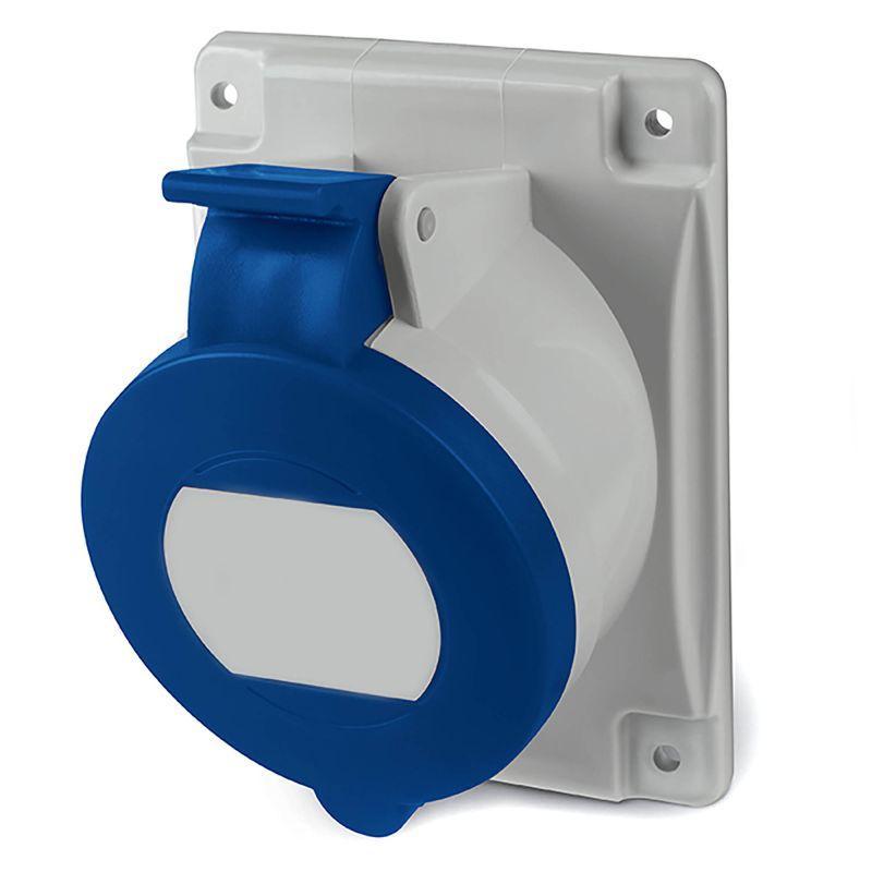 Розетка силовая 32А 230В 2P+E с наклоном IP44 DKC DIS4133263