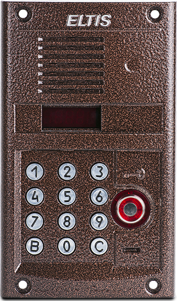 Вызывная аудиопанель DP300-TD22 (бронза-антик металлик)