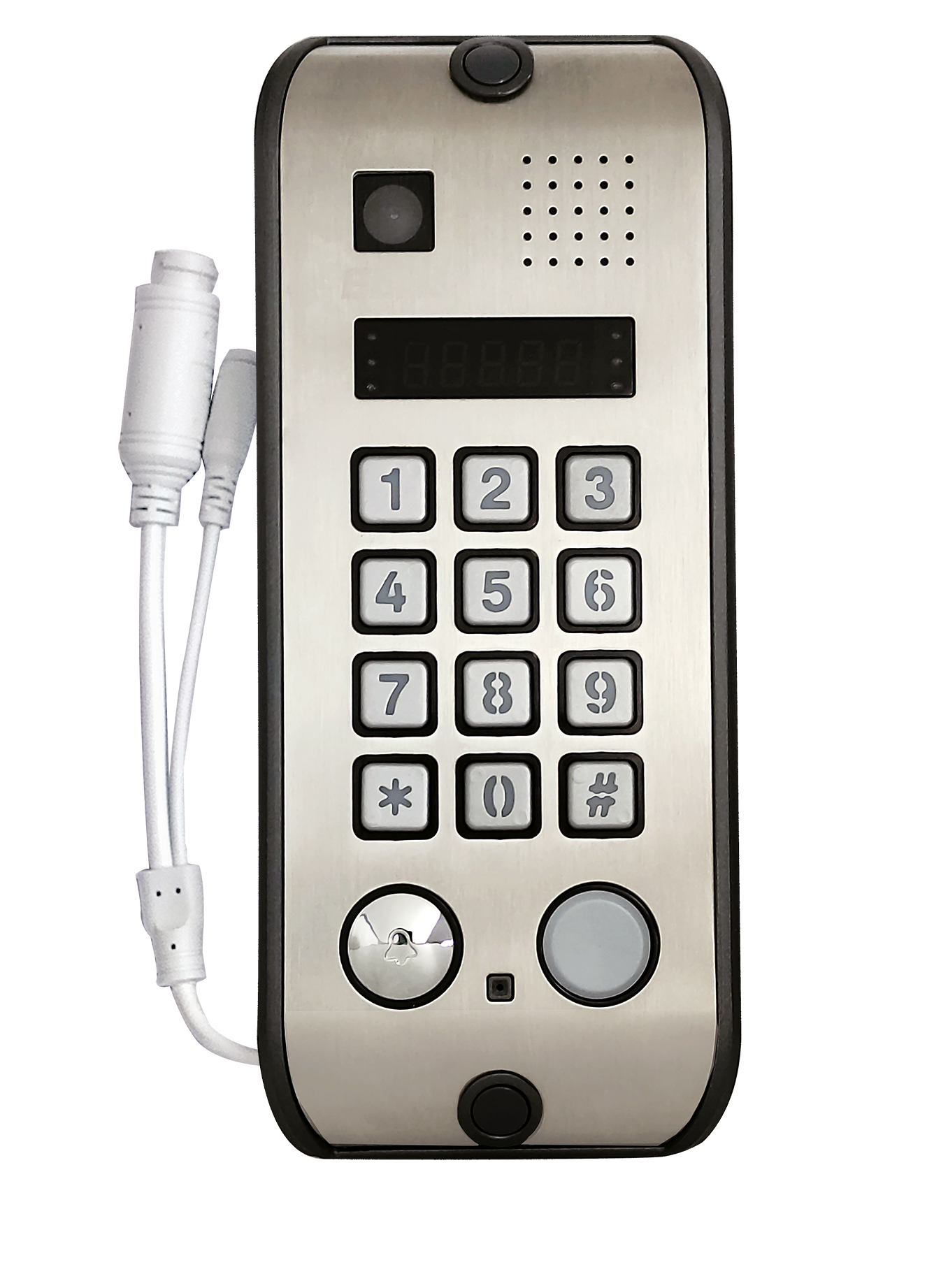 Вызывная видеопанель DP5000.B2-KEDC45 T/IP/нерж.матов