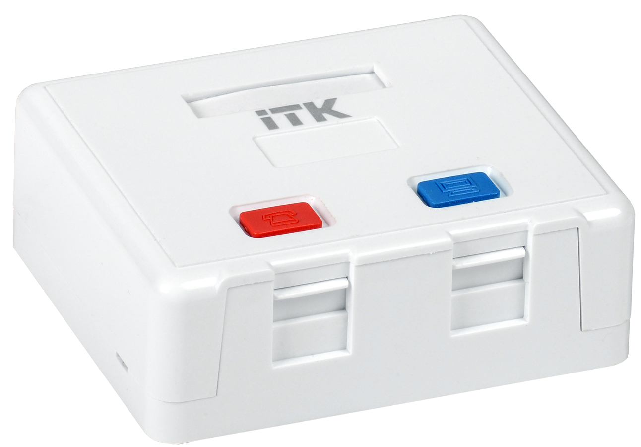 Розетка для модуля Keystone CS2-022
