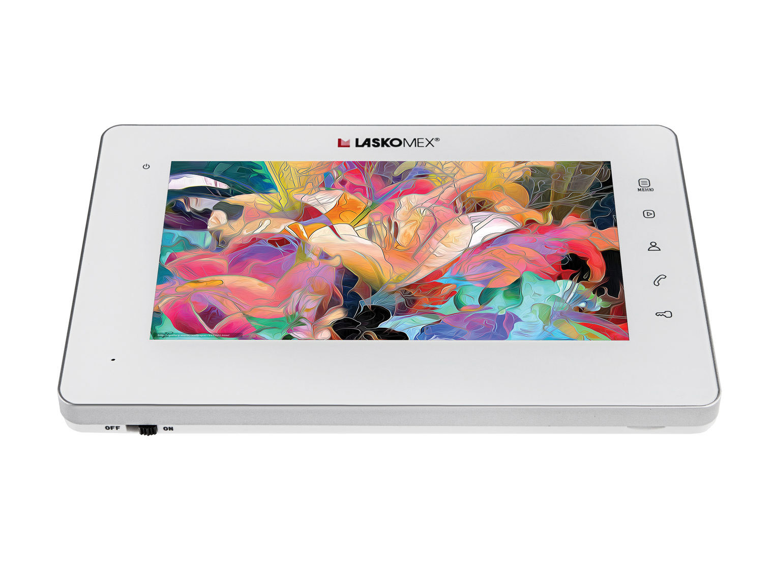 Монитор видеодомофона E-1260 Pl/Wt/Si