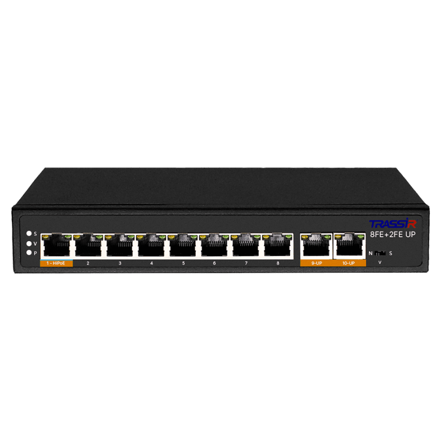 Коммутатор PoE TR-NS1110-120-8POE