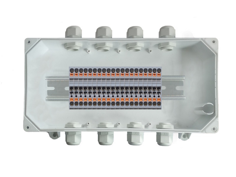 Коробка распределительная КСП-20 АЯКС IP66 PUSH-IN
