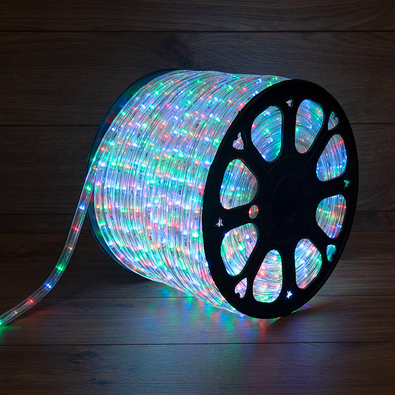 121-329 ∙ Дюралайт LED, свечение с динамикой (3W) - мульти (RYGB), 36 LED/м, бухта 100м ∙ кратно 100 м
