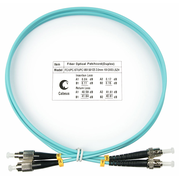 Патч-корд оптический FOP-50-FC-ST-1m (7566c)