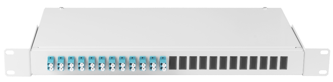 Кросс бокс оптический NMF-RP24LCUS2-WS-ES-1U-GY