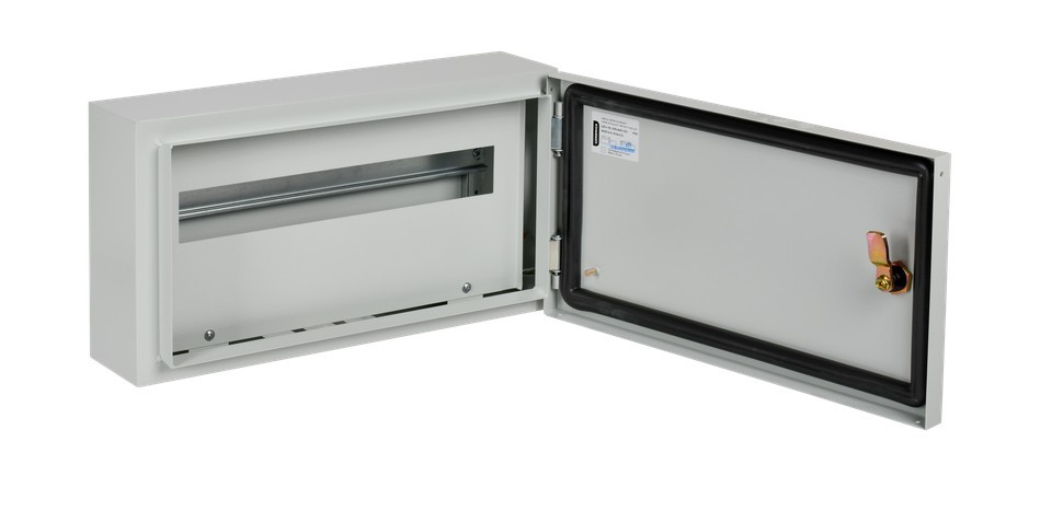 Корпус MKM14-N-18-54-Z-G - Корпус металлический распределительный ЩРн-18з (240х440х120мм) IP54 GENERICA