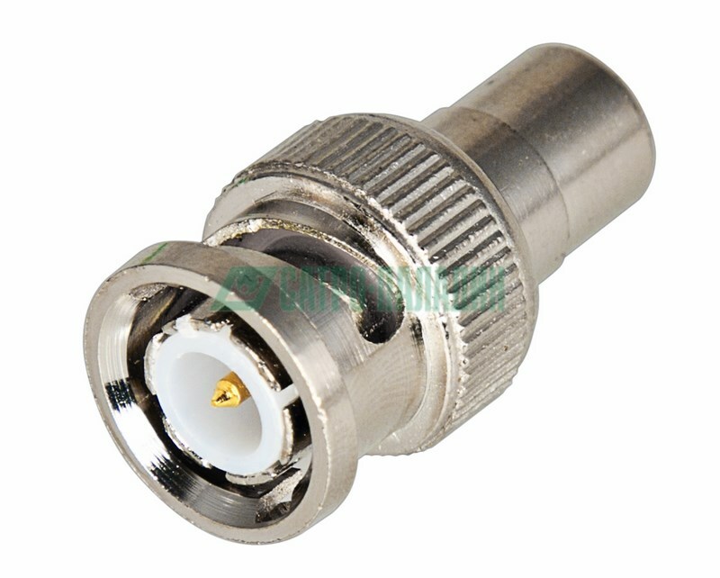 Переходник 05-3202-4 ∙ Переход штекер BNC - гнездо RCA PROCONNECT ∙ кратно 50 шт