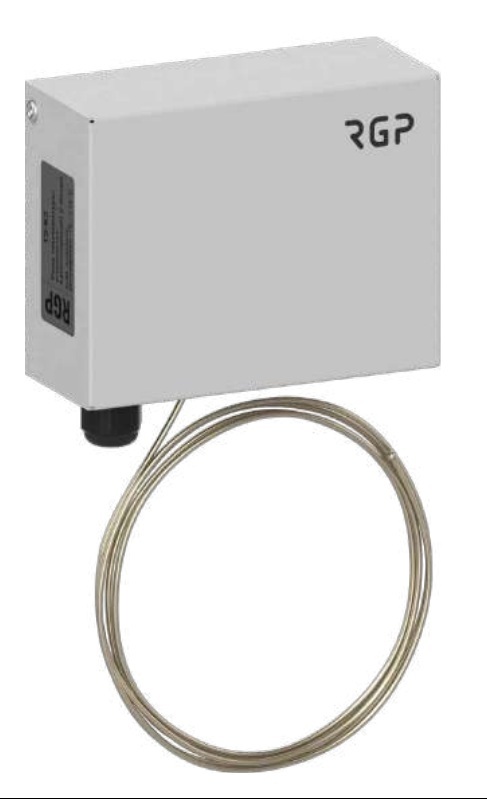 Капиллярный термостат (реле температуры) RGP TS-K2-IP30