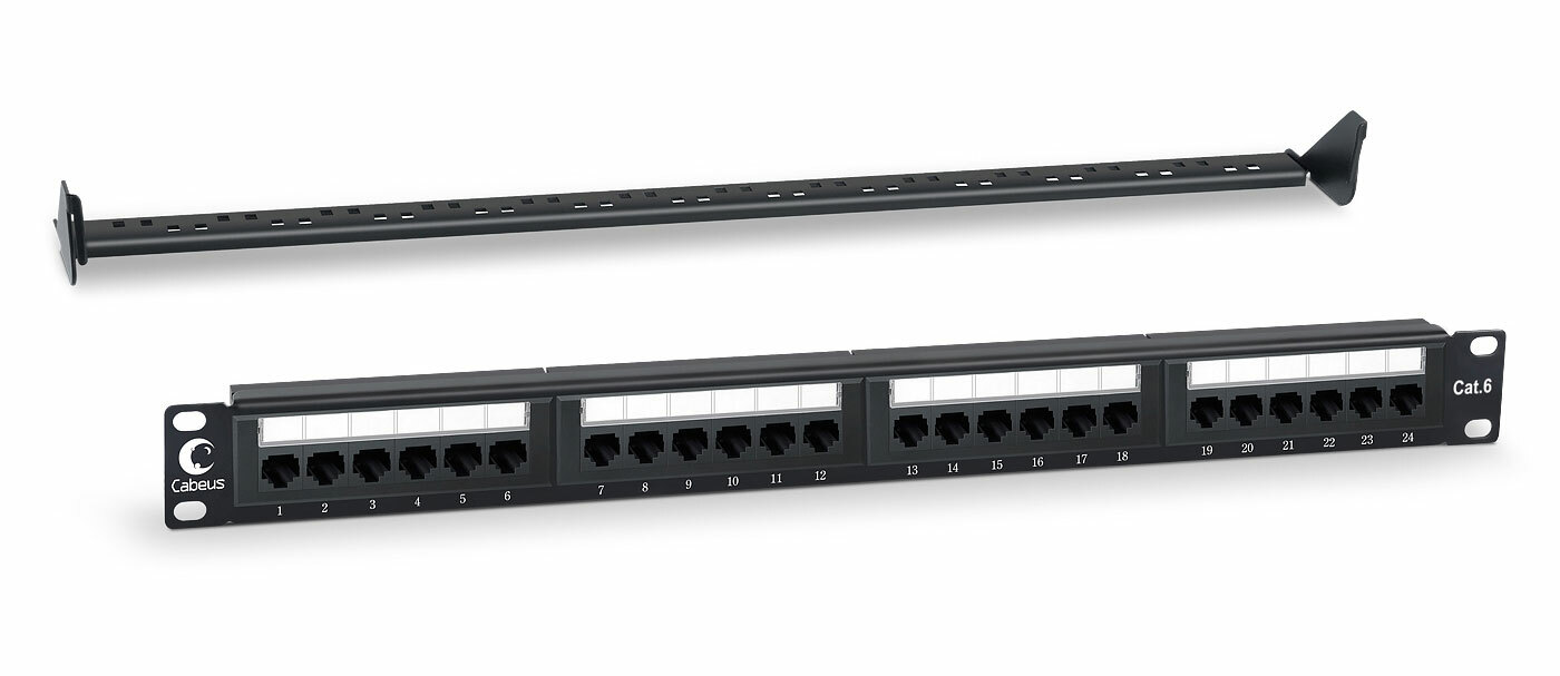 Патч-панель PL-24-Cat.6-Dual (7128c)