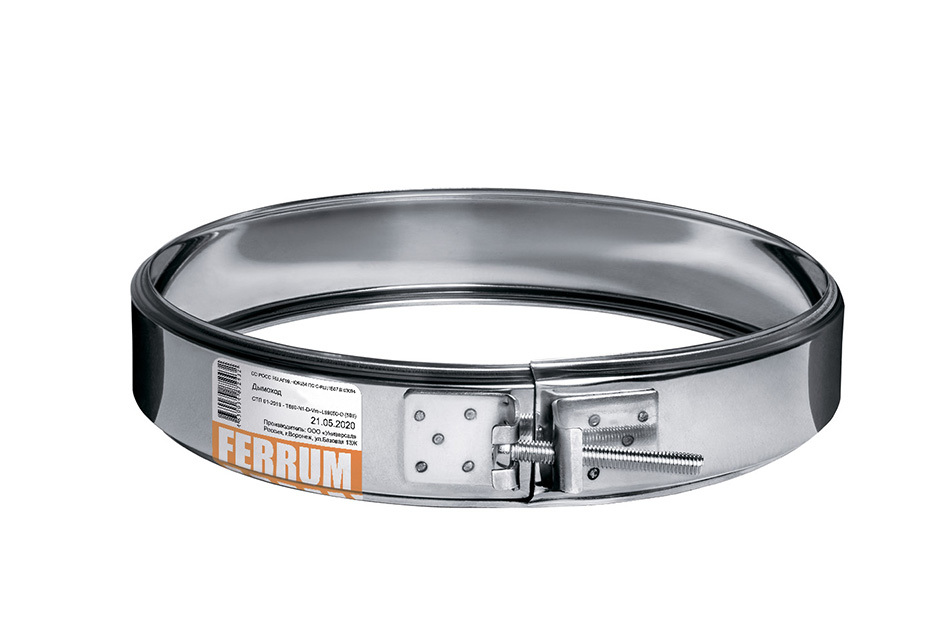 Хомут обжимной FERRUM Хомут обжимной (430/0,5 мм) Ф250