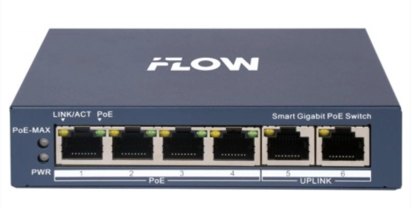 Коммутатор PoE F-SW-EM606POE-VM