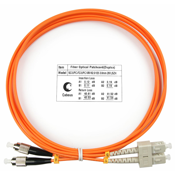 Патч-корд оптический FOP-62-SC-FC-2m (7619c)