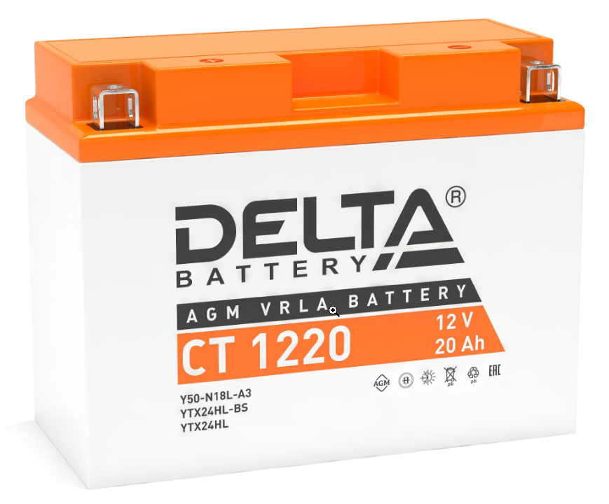 CT 1220 ∙ Аккумулятор 12В 20 А∙ч