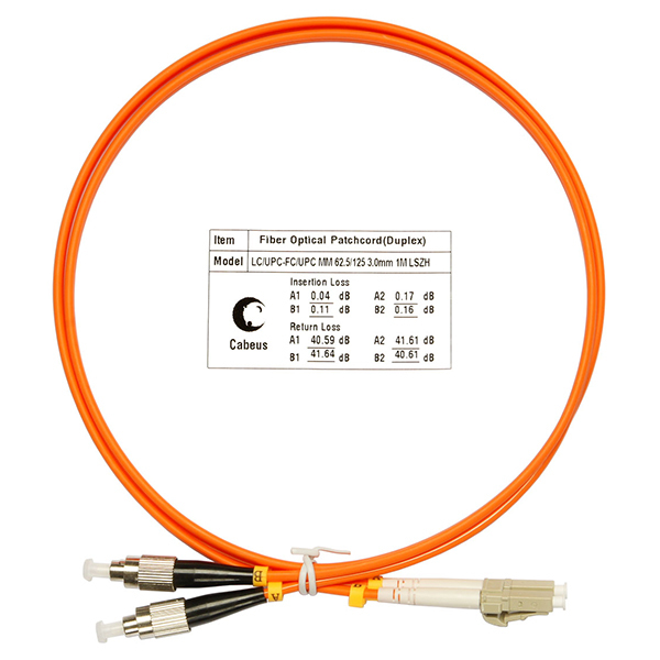 Патч-корд оптический FOP-62-LC-FC-2m (7598c)