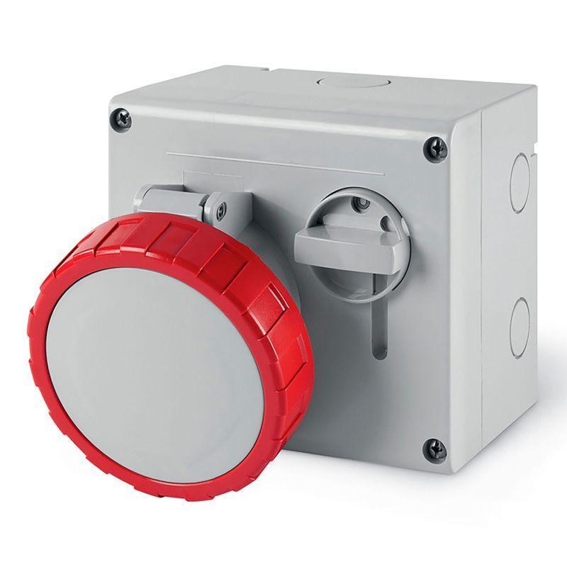 Розетка силовая 32А 400В 3P+E+N IP67 DKC DIS5053287