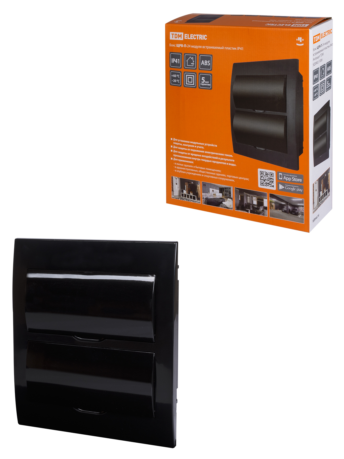 Щит распределительный TDM ELECTRIC SQ0902-1006 ЩРВ-П-24 Антрацит