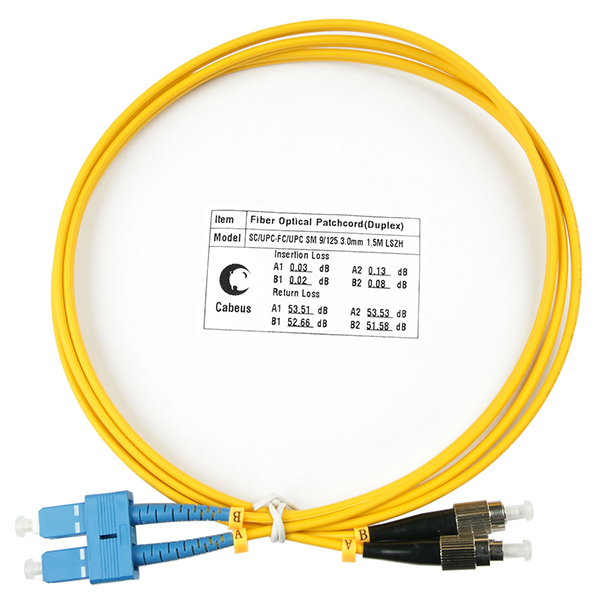 Патч-корд оптический FOP(d)-9-SC-FC-1,5m (7532c)